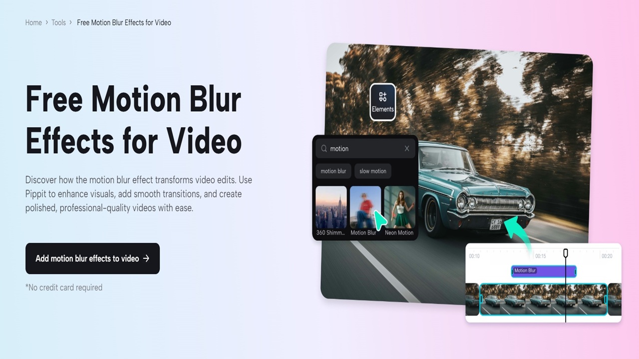 From Upload to Impact: How to Add Motion Blur Effects with Pippit AI by CapCut